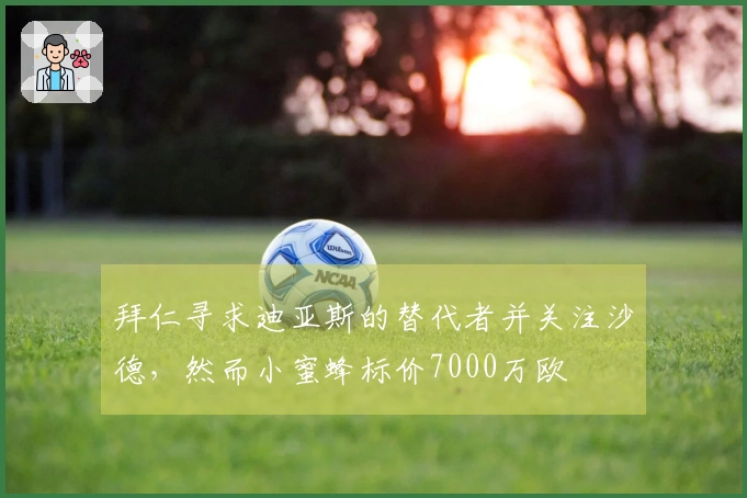 拜仁寻求迪亚斯的替代者并关注沙德，然而小蜜蜂标价7000万欧